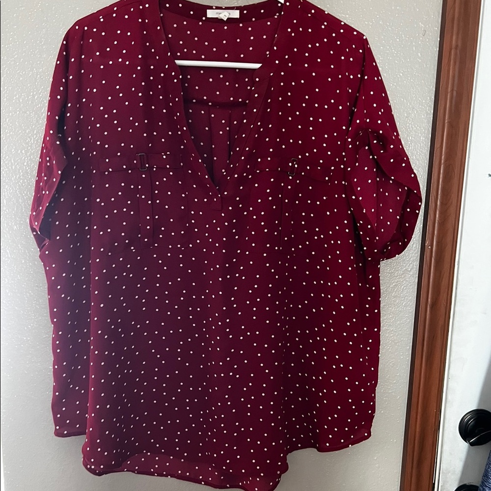 Maurice’s 1x blouse.